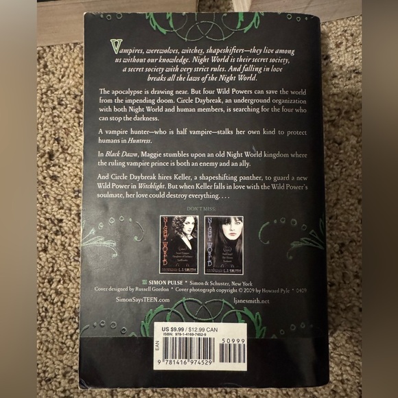 Night World Series by LJ Smith Paperback Volumes 1-3 - Picture 11 of 12